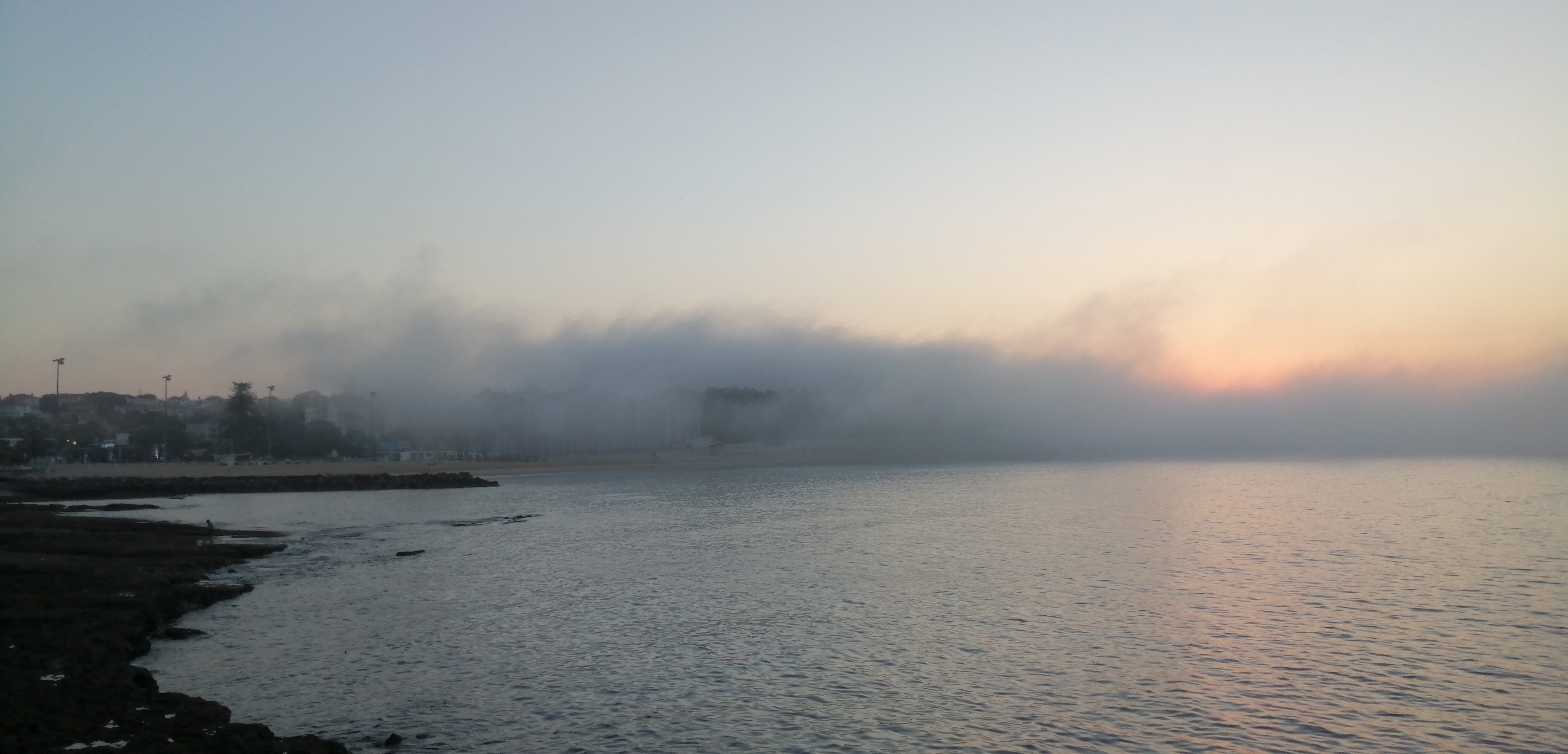 Fog over Lisbon